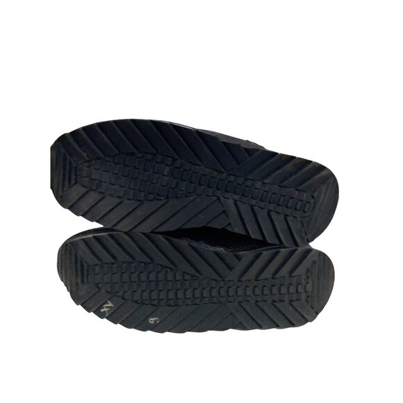 Khombu Mens Size 8  Black Gray hook loop lined High-Top winter boots - Picture 6 of 7